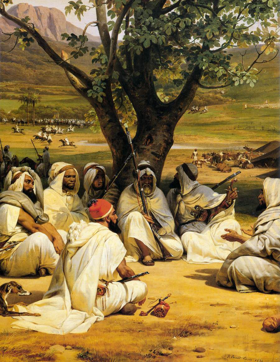 arab chieftains in council the negotiator